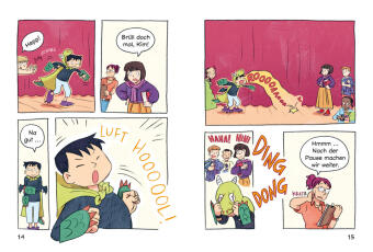 Erstleser Kindercomic: Ein Drache macht Theater