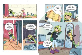 Erstleser Kindercomic: Ein Drache macht Theater