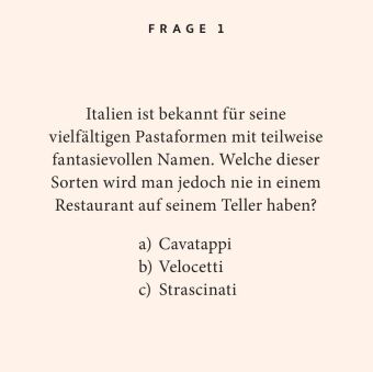 Pasta-Quiz