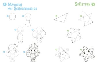 300 Motive zeichnen - Supersweet Kawaii