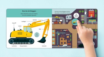 Tut, Tut! - Mein Schiebebuch: Lass uns Bagger fahren!