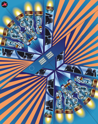 100 NEON-Papierflieger zum Falten und Fliegen