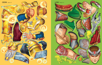 Der große Stickerspaß: Nordische Gottheiten