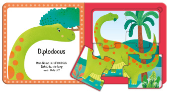Mein allererstes Buch zum Puzzeln: Dinosaurier