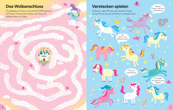 Mein Alles-drin-Mitmachbuch: Einhörner