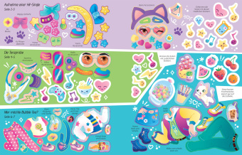 Mein Anziehpuppen-Stickerbuch: K-Pop