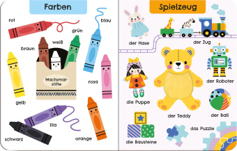 Babys erstes Fühlbuch: Meine ersten Wörter