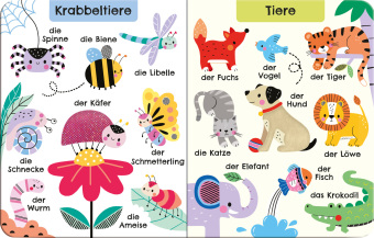 Babys erstes Fühlbuch: Meine ersten Wörter