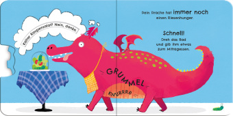 Dreh-das-Rad-Buch: Füttere deinen Drachen