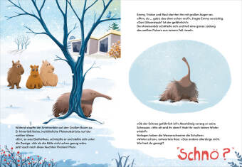 Drei Wasserschweine & der allererste Schnee