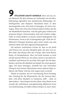 15 Entscheidungen, die dein Leben verlängern