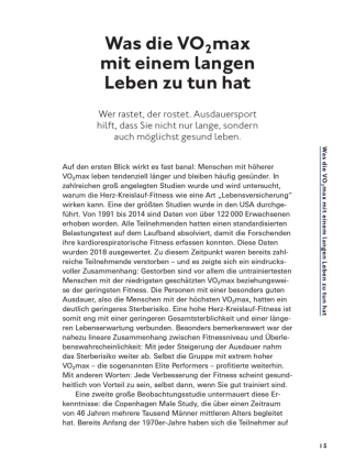 Steigern Sie Ihre VO2max