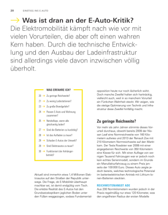 Umstieg aufs Elektroauto