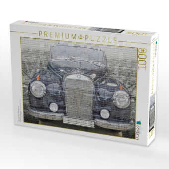 CALVENDO Puzzle Mercedes Benz 300 Cabriolet | 1000 Teile Lege-Größe 64x48cm Foto-Puzzle für glückliche Stunden