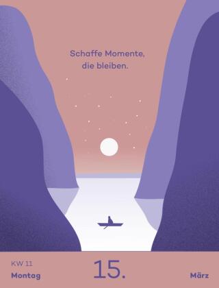 Tagesabreißkalender 2027: 6-Minuten