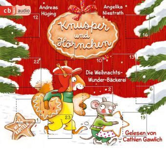 Knusper und Hörnchen - Die Weihnachts-Wunder-Bäckerei,1 Audio-CD, 1 MP3