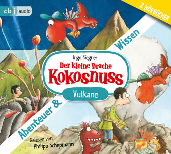 Der kleine Drache Kokosnuss - Abenteuer & Wissen - Vulkane 07,2 Audio-CD