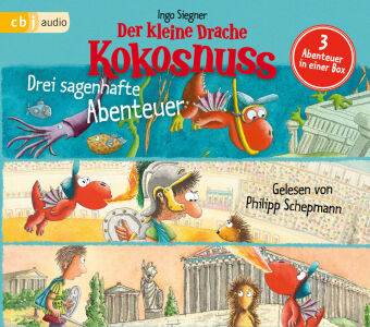 Der kleine Drache Kokosnuss - Drei sagenhafte Abenteuer,3 Audio-CD