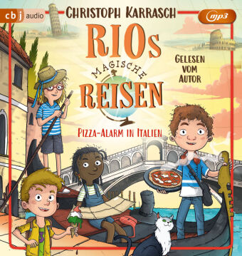 Rios magische Reisen - Pizza-Alarm in Italien,1 Audio-CD, 1 MP3