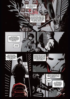 Marvel: Schwarz, Weiß & Blut und Gedärme