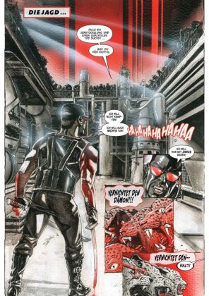 Marvel: Schwarz, Weiß & Blut und Gedärme