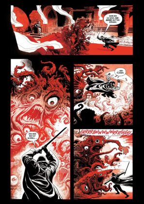 Marvel: Schwarz, Weiß & Blut und Gedärme