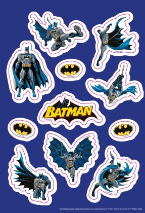 Batman: Superstarker Sticker- und Malblock