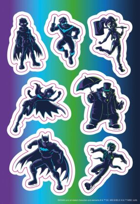 Batman: Superstarker Sticker- und Malblock