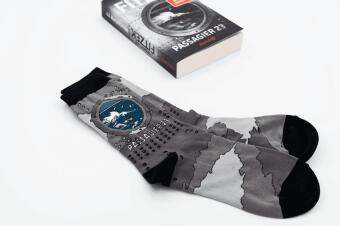 Sebastian Fitzek-Socken "Passagier 23" Größe 41 - 46