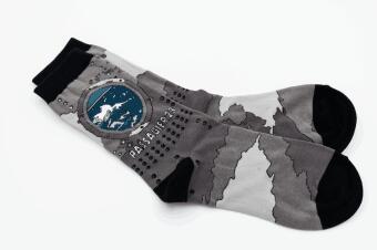 Sebastian Fitzek-Socken "Passagier 23" Größe 41 - 46
