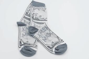 Sebastian Fitzek-Socken "Das Kalendermädchen" Größe 36 - 41