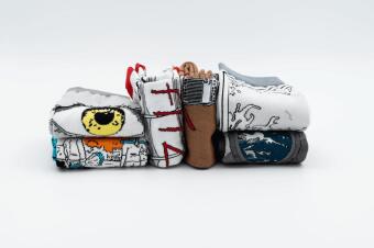 Sebastian Fitzek-Socken "Das Kalendermädchen" Größe 41 - 46