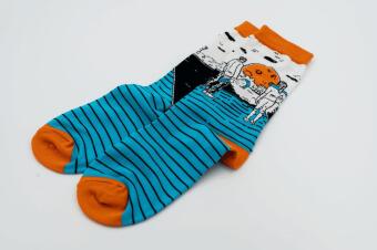 Sebastian Fitzek-Socken "Elternabend" Größe 36-41