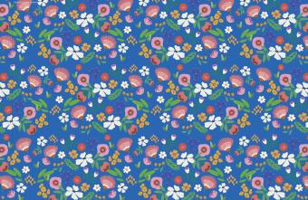 Mit Liebe verpackt - 10 Geschenkpapierbogen im Blumen-Design