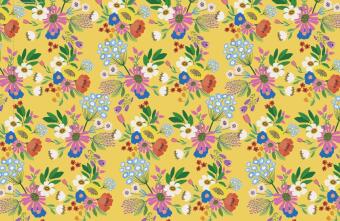 Mit Liebe verpackt - 10 Geschenkpapierbogen im Blumen-Design