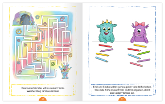 Mein monsterstarkes Vorschulbuch