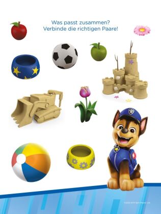 PAW Patrol: Meine liebsten Kindergartenrätsel mit GLOW-IN-THE-DARK -Stickern