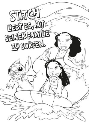 Disney Stitch: Mein großer Kreativblock