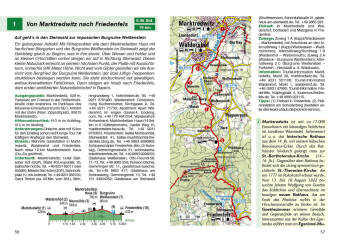 ROTHER Wanderführer Goldsteig. Alle Etappen der Nord- und der Südroute von Marktredwitz nach Passau