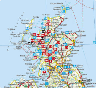 ROTHER Wanderführer Schottland. 63 Tages- und Mehrtageswanderungen an den Küsten und in den Highlands