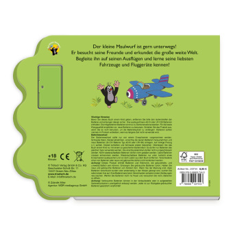 TRÖTSCH - Der kleine Maulwurf Soundbuch Auf großer Fahrt| Ab 18 Monate