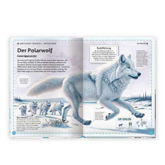 TRÖTSCH - Kinderbuch Das großartige Buch der Polartiere| Ab 8 Jahren
