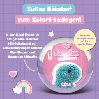 Yarnies - Collect. Create. Cuddle. Häkelset Dino