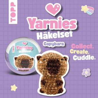 Yarnies - Collect. Create. Cuddle. Häkelset Capybara