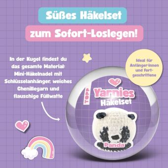Yarnies - Collect. Create. Cuddle. Häkelset Panda