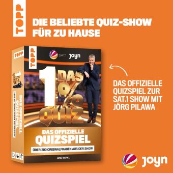 Das 1% Quiz - Wie clever bist du? Das offizielle Quizspiel mit Fragen aus der Show