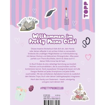 Pretty Phone Club - Book Love