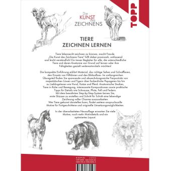 Die Kunst des Zeichnens Tiere