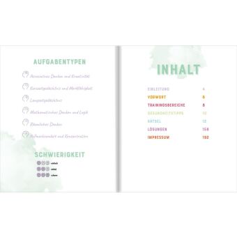 Gehirnjogging für Senioren. Übungen für ein gesundes Gehirn, bis ins hohe Alter