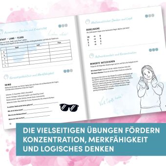 Gehirnjogging für Senioren. Übungen für ein gesundes Gehirn, bis ins hohe Alter